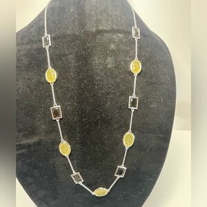 Kate Spade Necklace with Translucent Gemstones